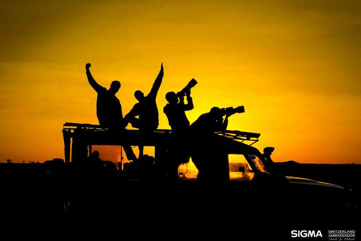 Un photographe à Masai-Mara